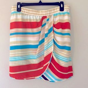 Cynthia Steffe Pleated Wrap Skirt